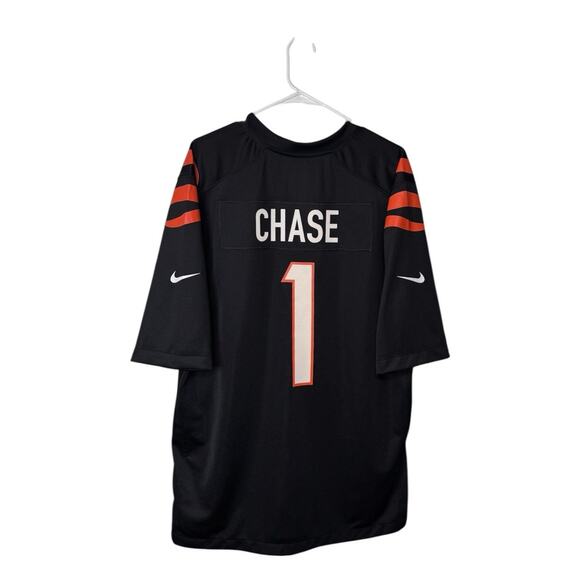 Cincinnati Bengals Jersey Mens Large NFL Football Ja'Marr Chase Nike On Field - Picture 1 of 11